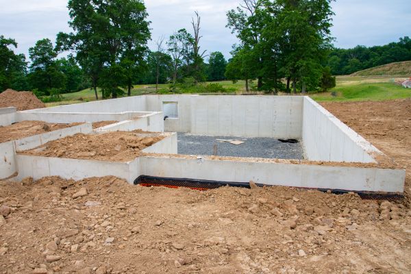 Basement Foundation Pouring in Dublin