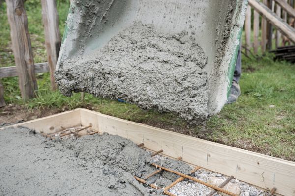 Yard Concrete Pouring in Dublin
