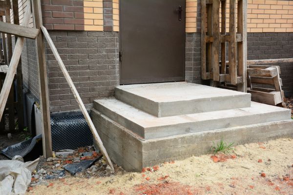 Cement Steps Construction in Dublin
