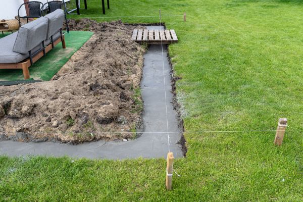Cement Footer Installation in Dublin