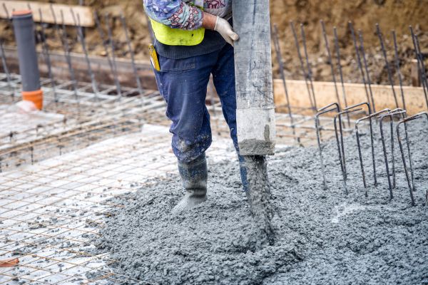 Cabin Foundation Pouring in Dublin