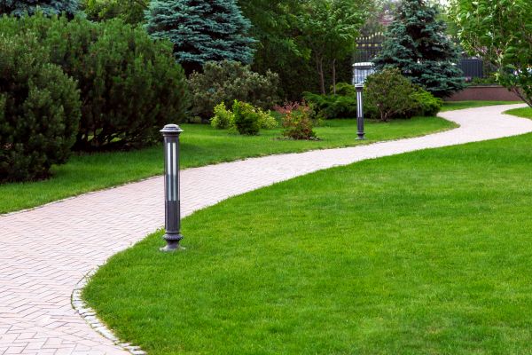 Backyard Sidewalk Installation in Dublin
